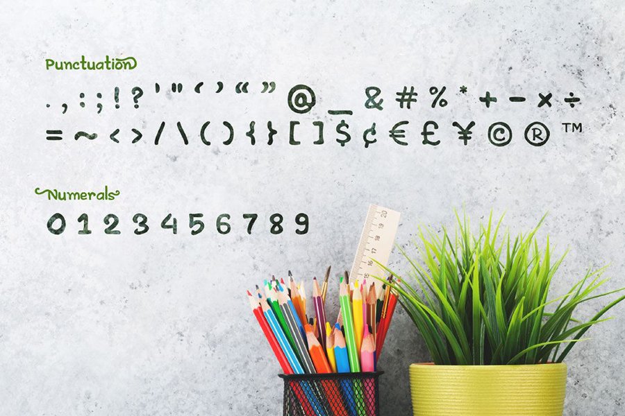 Artless Handwritten Font