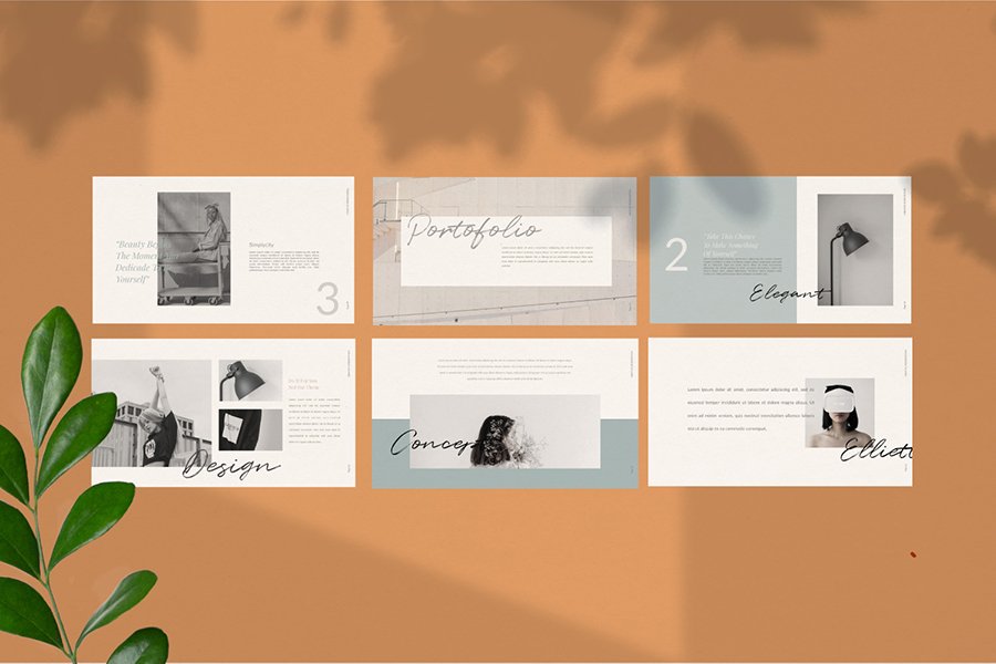 Elliette Presentation Template