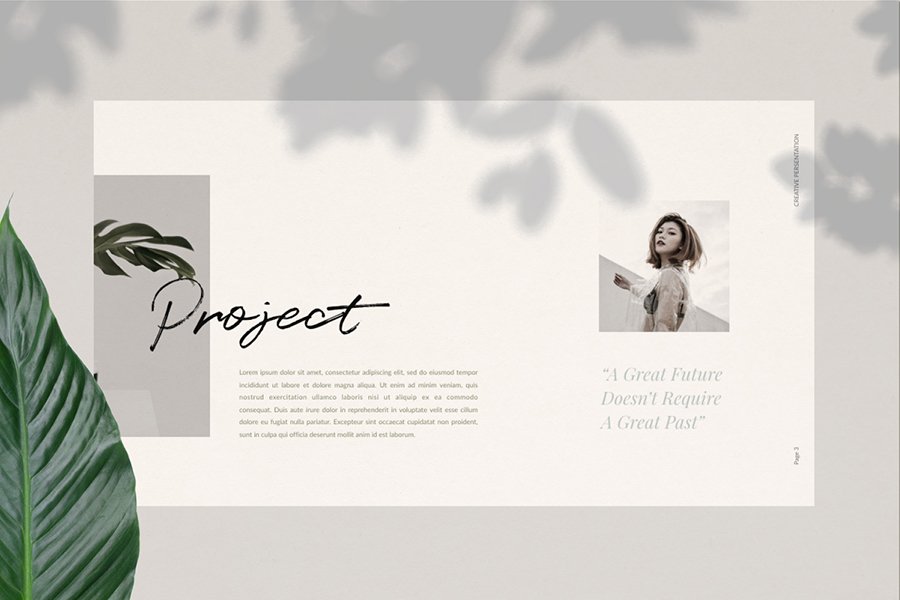 Elliette Presentation Template