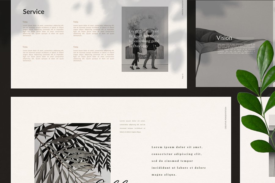 Elliette Presentation Template
