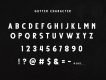 Gutter Handdrawn Vintage Font