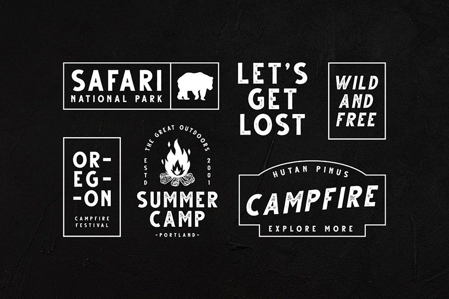 Gutter Handdrawn Vintage Font