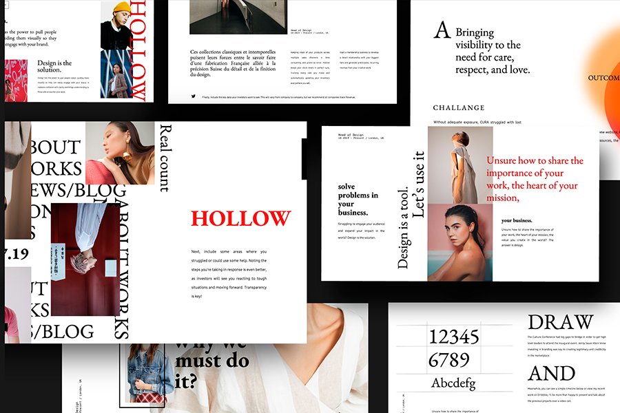Hollow Presentation Template