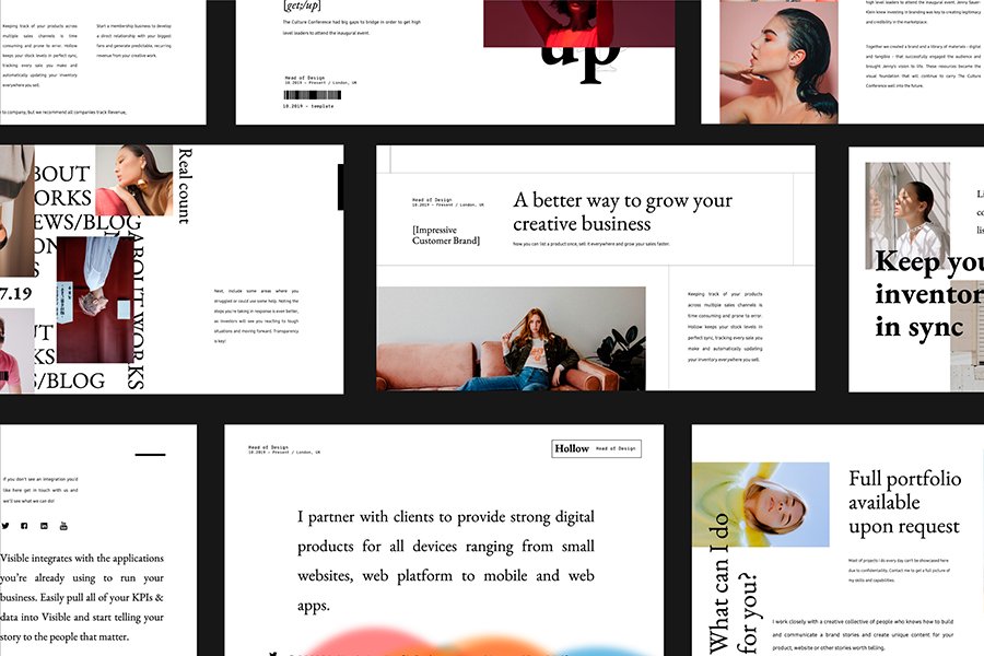 Hollow Presentation Template