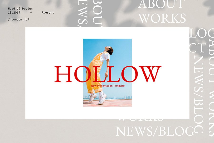 Hollow Presentation Template