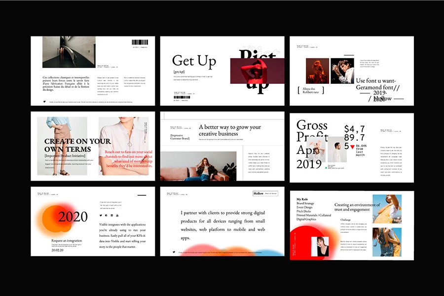 Hollow Presentation Template