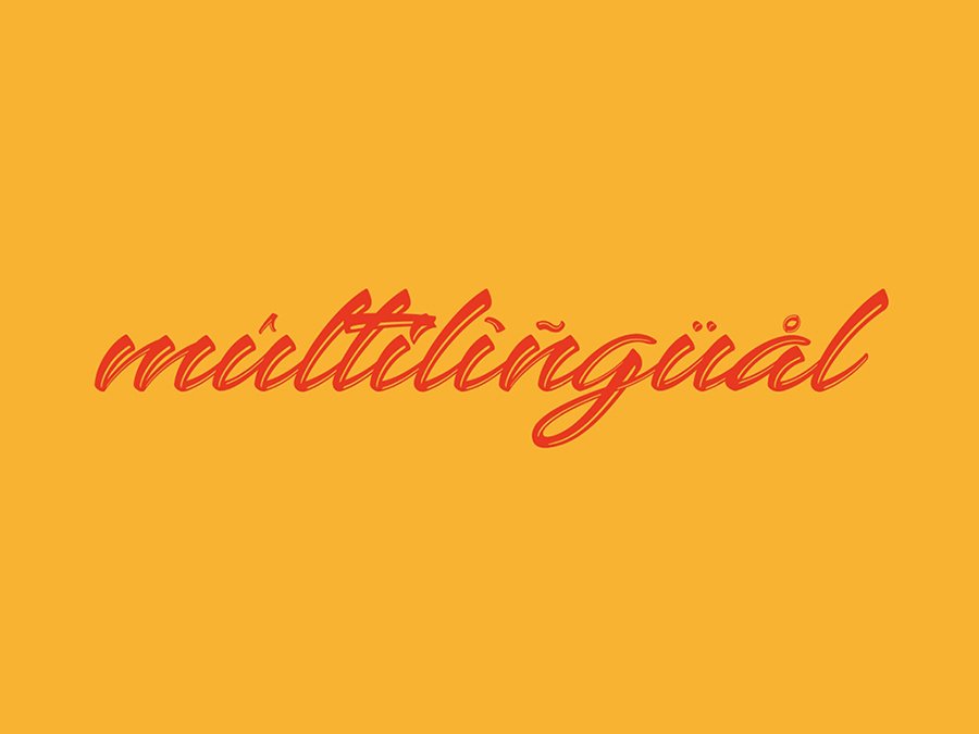 Keshya Handlettering Script Demo