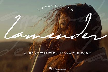 Lamender Handwritten Script