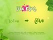 Love Mint Display Font Demo