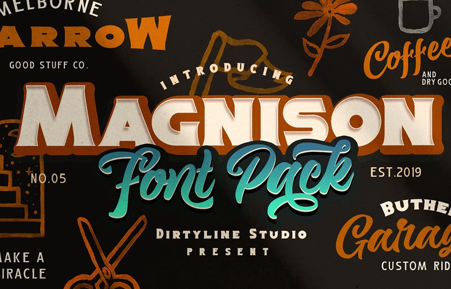Magnison Font Free Demo