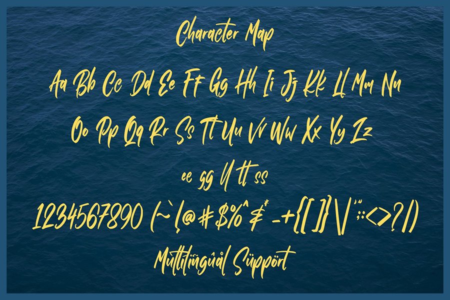 Rolling Back Handlettering Script
