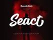 Seact Handlettering Script
