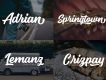 Seact Handlettering Script