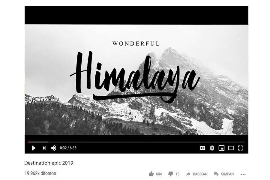 Strongwild Handwritten Brush Font