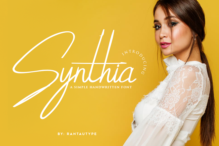 Synthia Handwritten Script Demo
