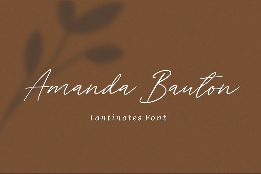 Tantinotes Handwriting Script