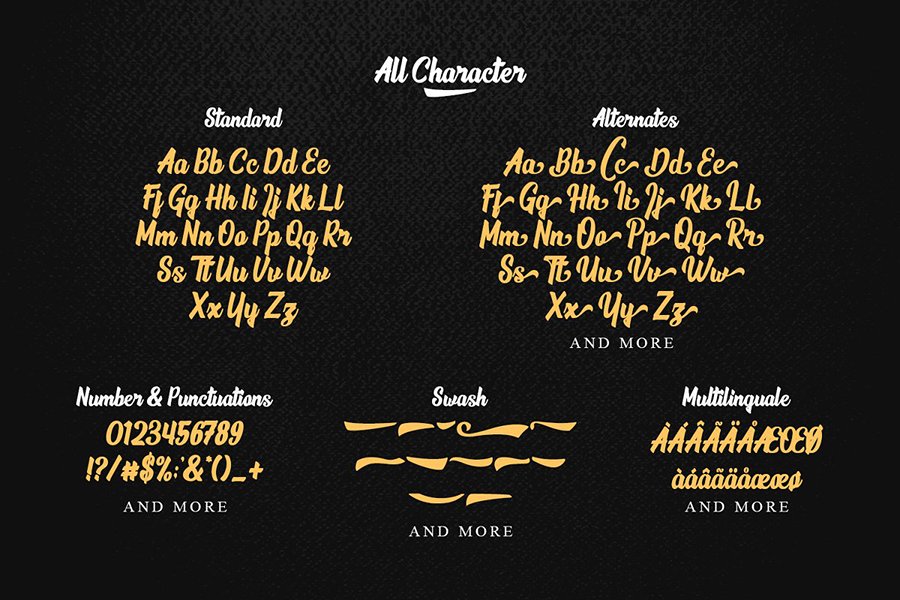 The Phamelo Bold Script