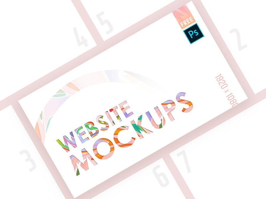 High-Quality Web Mockup Pack