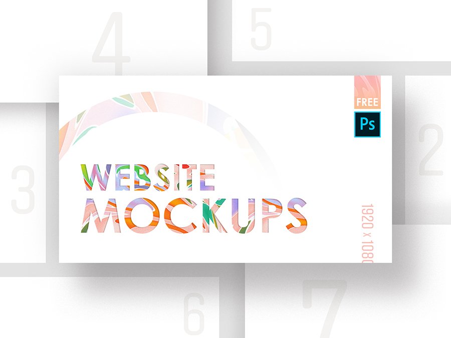 High-Quality Web Mockup Pack