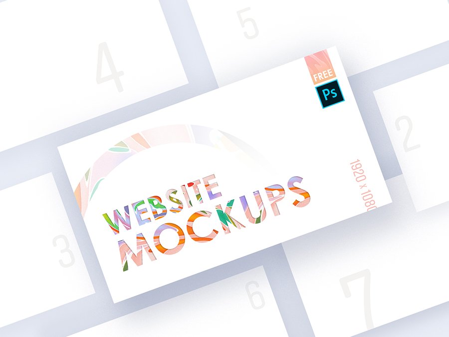 High-Quality Web Mockup Pack