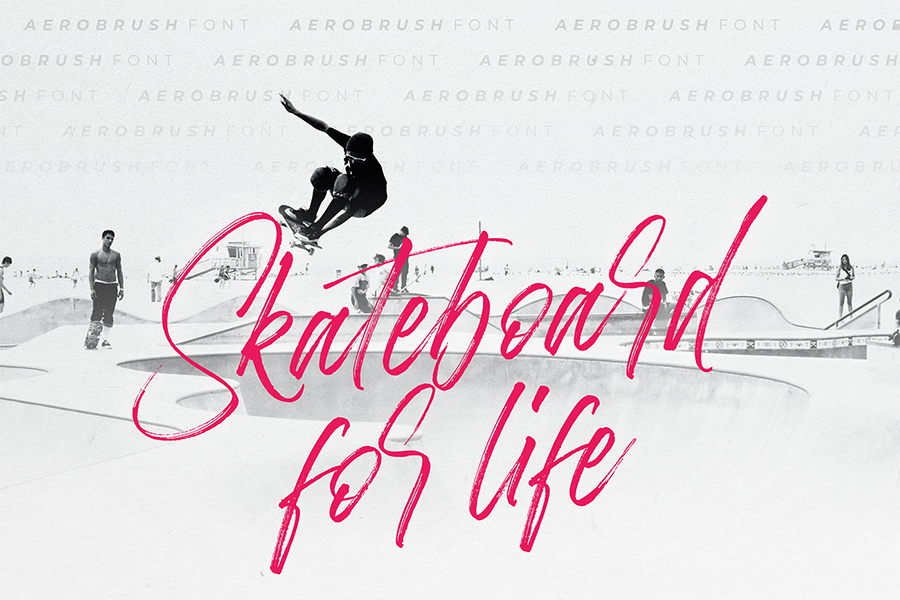 Aerobrush Handlettering Brush Script