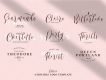Bordellia Script Lettering Font