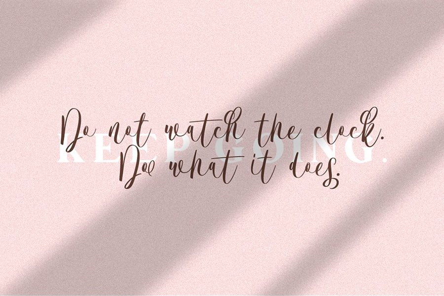 Bordellia Script Lettering Font