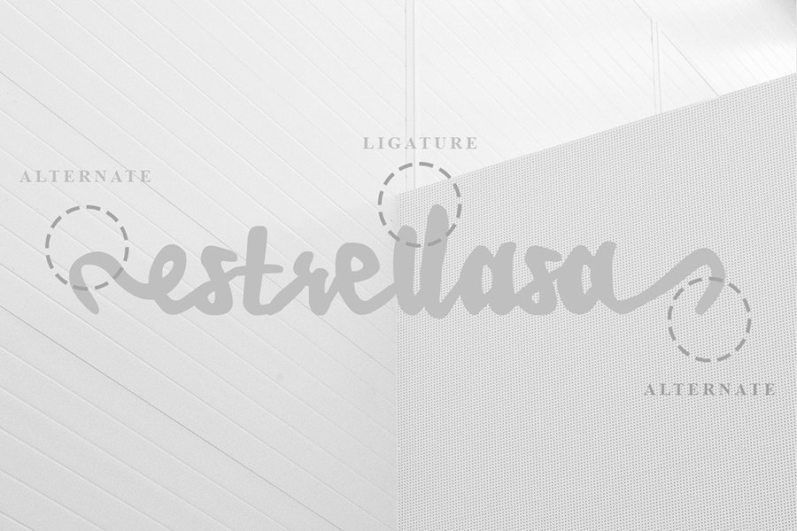 Estrellasa Modern Script Font