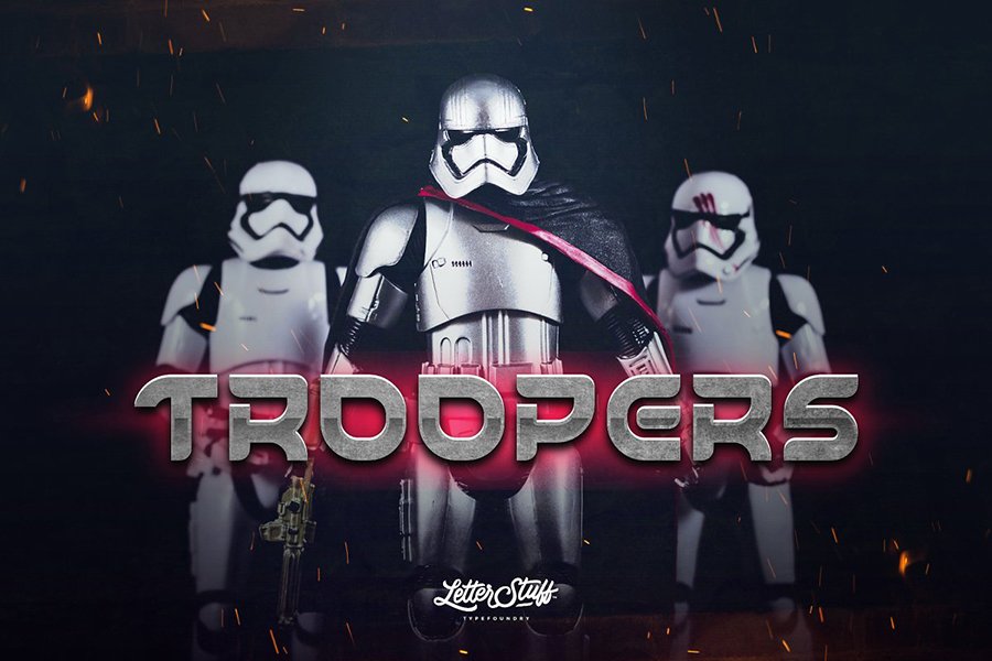 SpaceSurfer Display Font