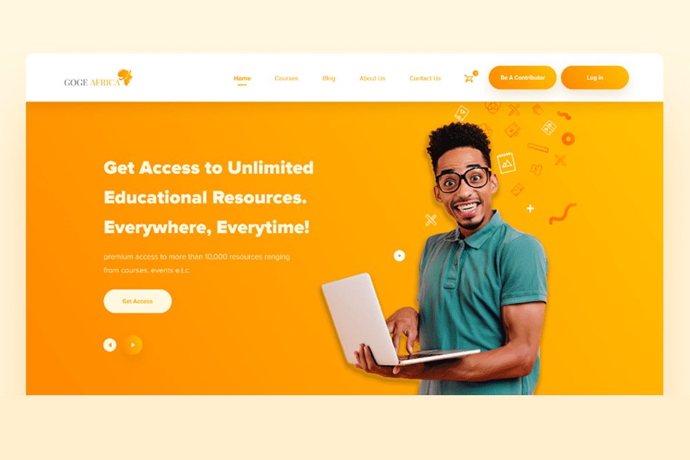 Free E-learning UI Kit