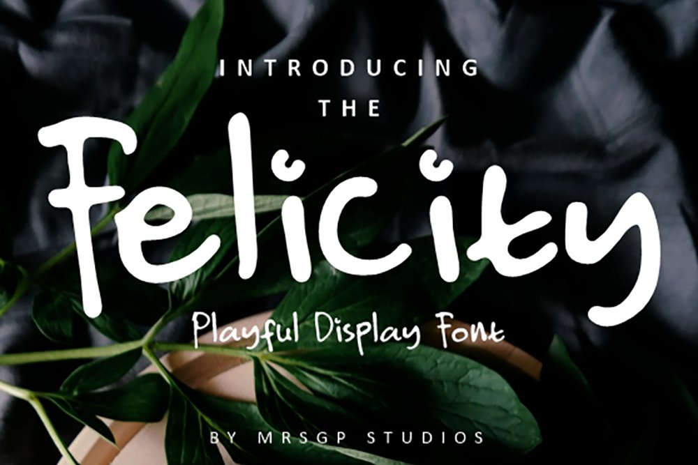 Free Felicity Display Font