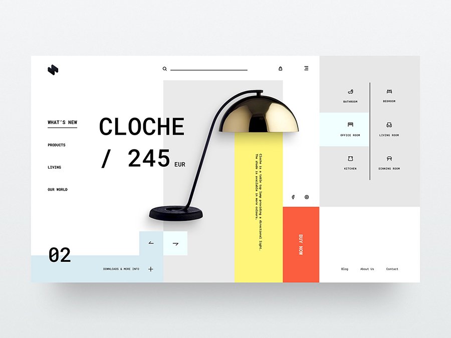 HeaderZ Free UI Kit Design