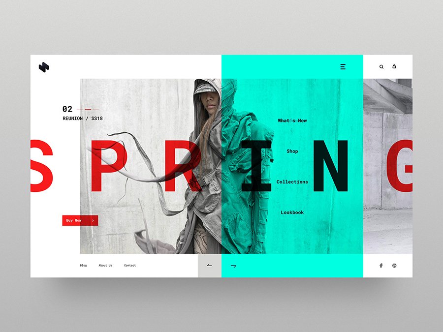 HeaderZ Free UI Kit Design