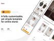 Responsive eCommerce UI kit