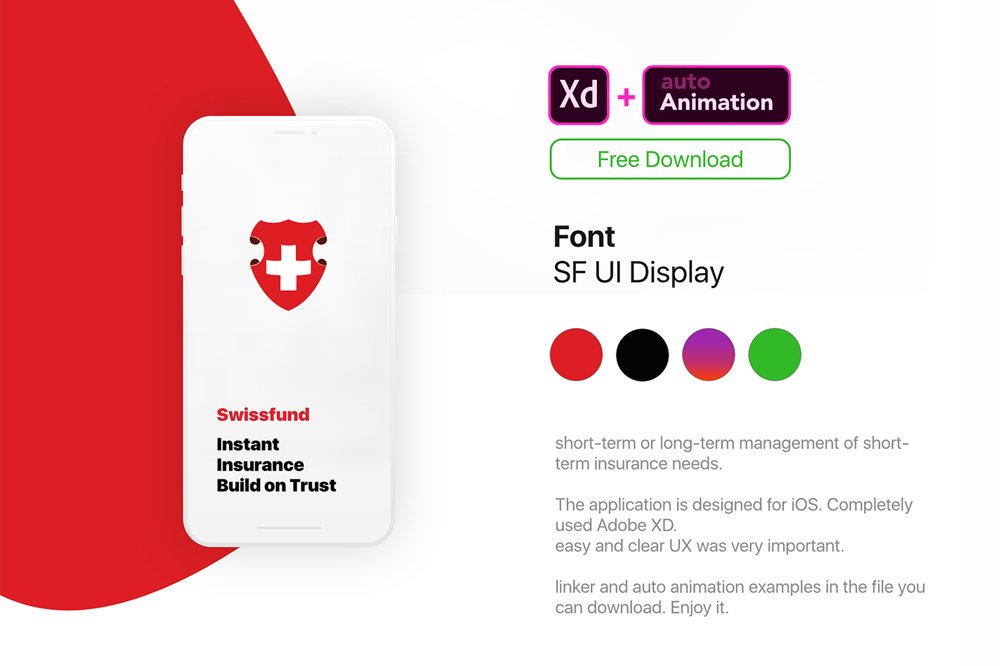Swissfund App Auto Animation