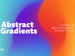 High Resolution Abstract Gradients Freebie