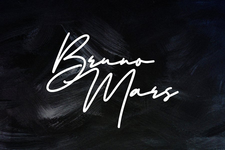 Arlobuns Signature Font Demo