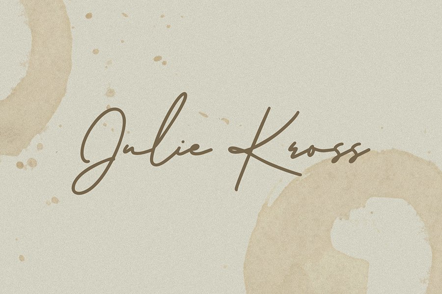 Arlobuns Signature Font Demo