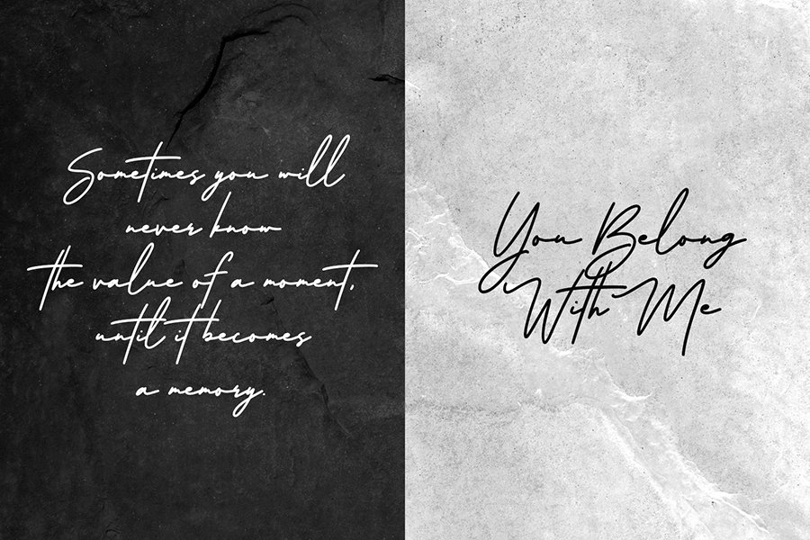 Arlobuns Signature Font Demo