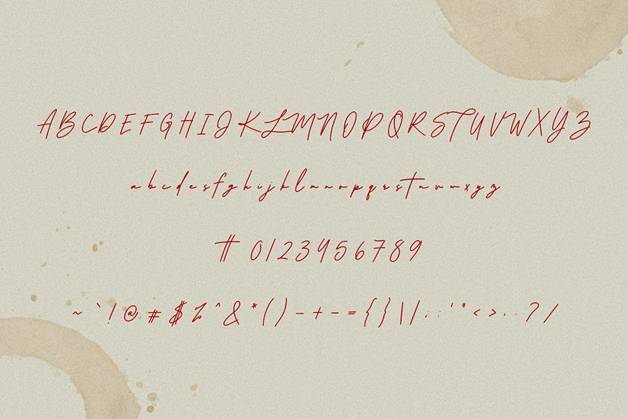 Arlobuns Signature Font Demo
