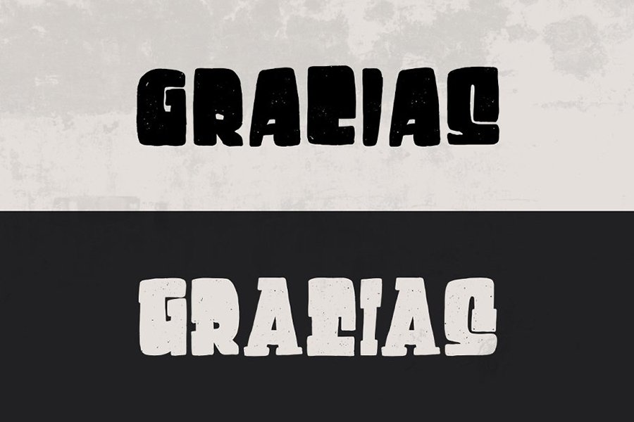 Destone Display Font Demo