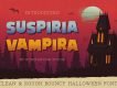 Suspiria Vampira Display Font