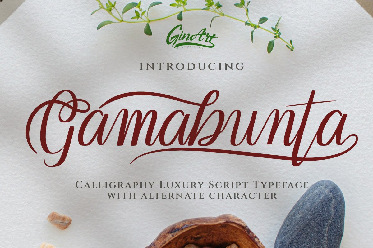 Gamabunta - Luxurious Script